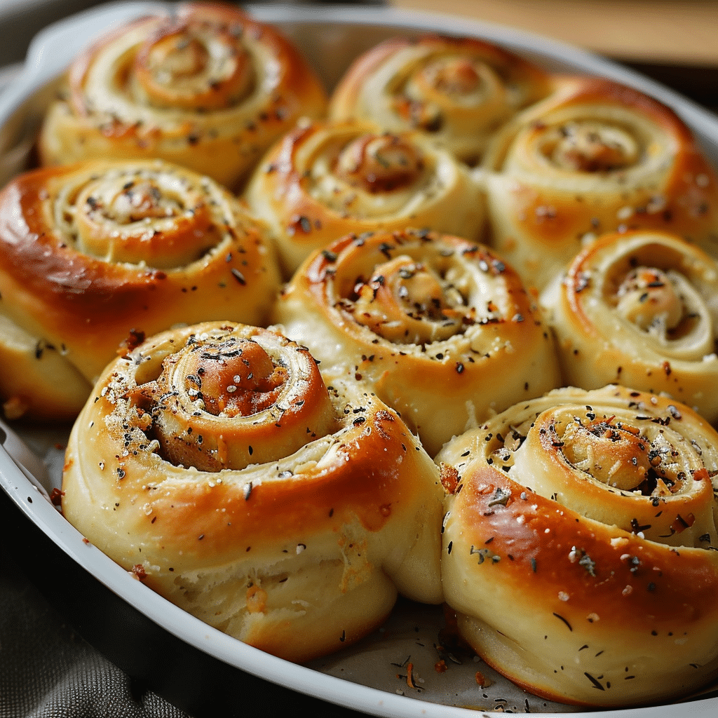 Garlic Swirl Rolls