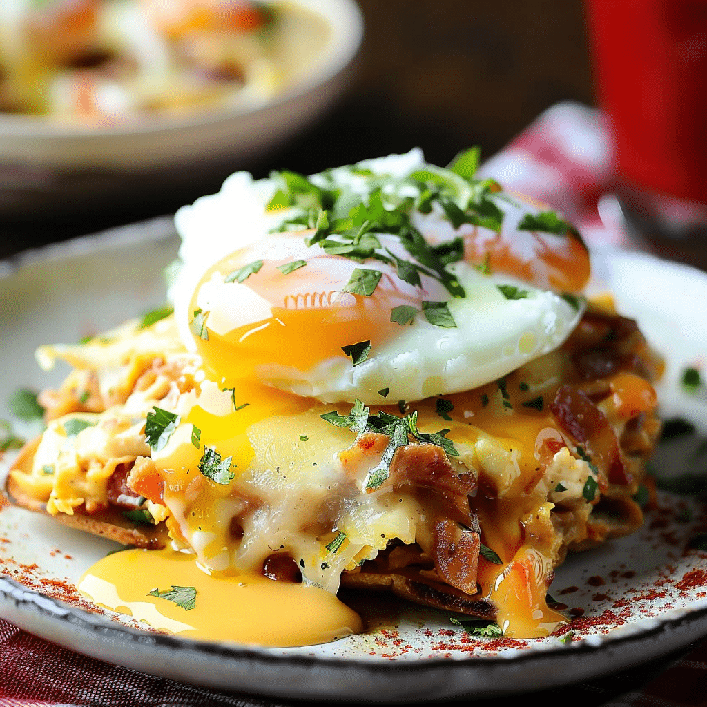 Chilaquiles Eggs Benedict Recipe