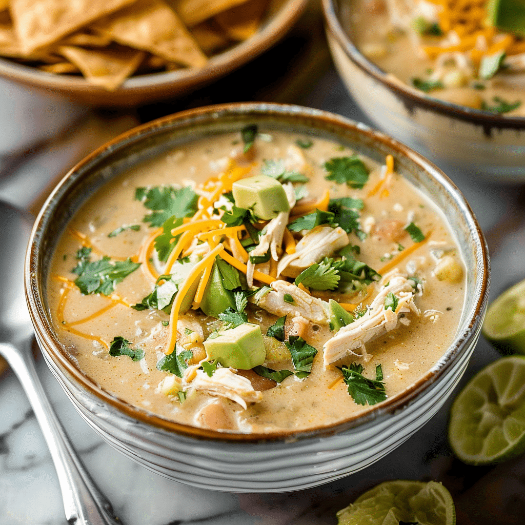 Creamy White Chicken Chili