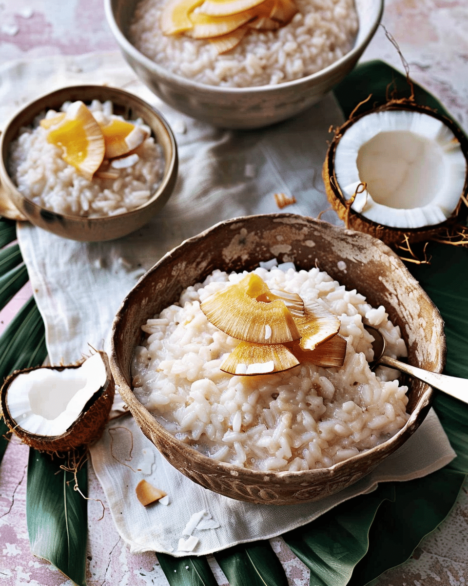 Coconut Rice Pudding