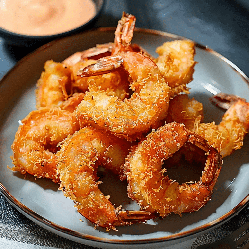 Japanese-Style Deep-Fried Shrimp