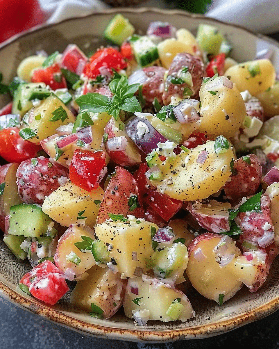 Mediterranean Potato Salad