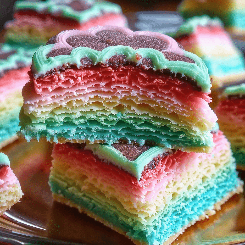 Rainbow Cookies Recipe