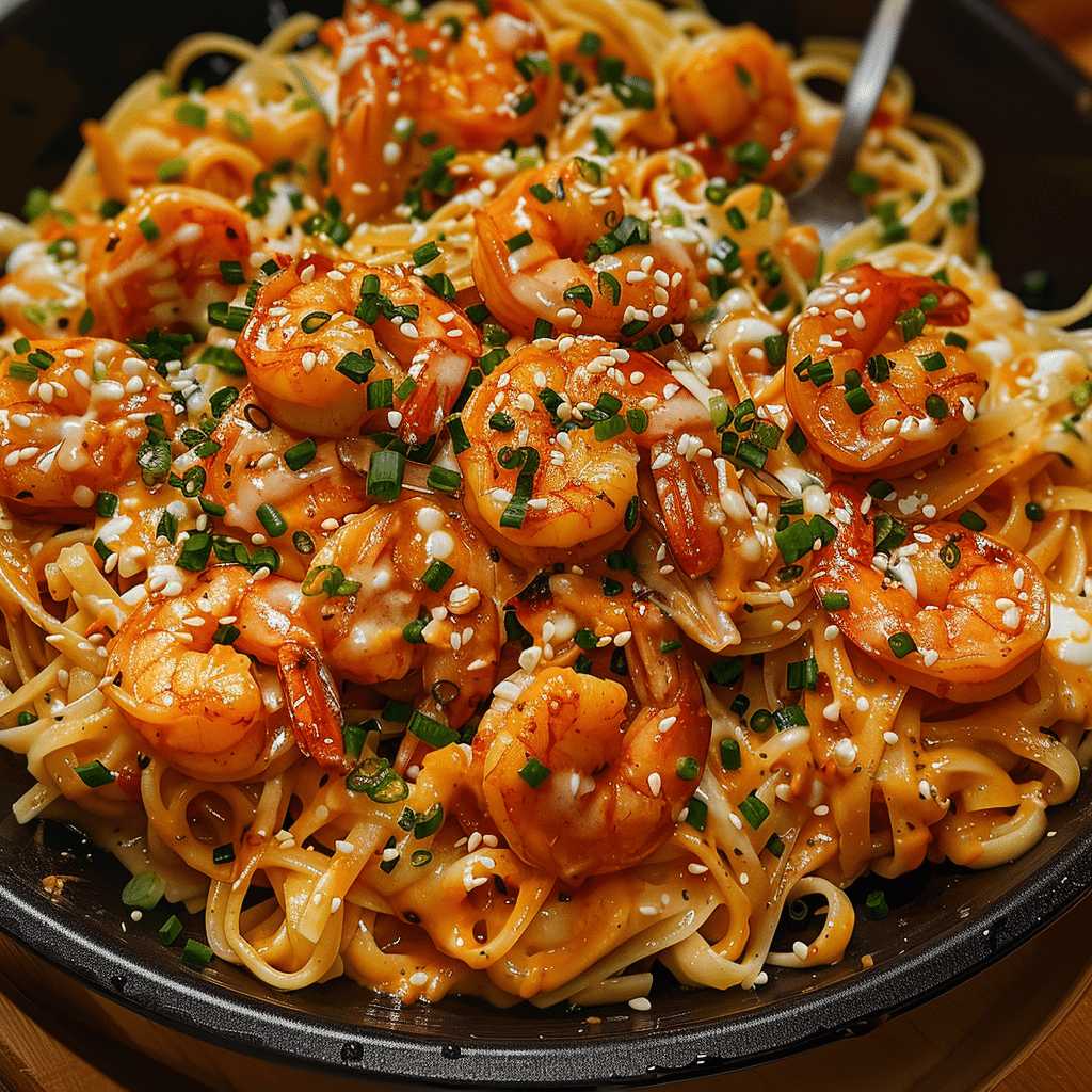 Bang Bang Shrimp Pasta