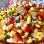 Corn, Sweet Onion, and Tomato Salad