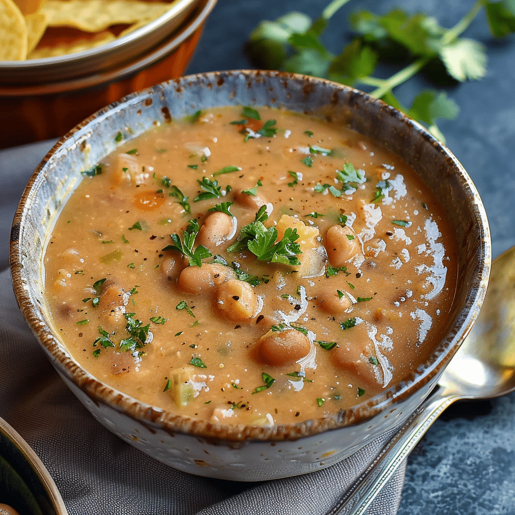 Mexican Pinto Bean Soup