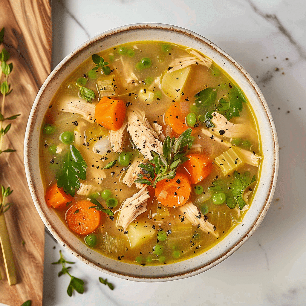 Vegan Chicken Soup