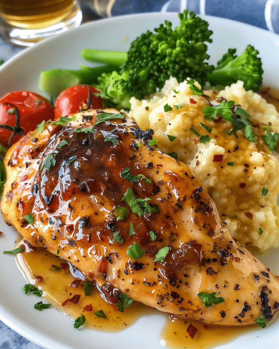 Easy Baked Honey Dijon Chicken