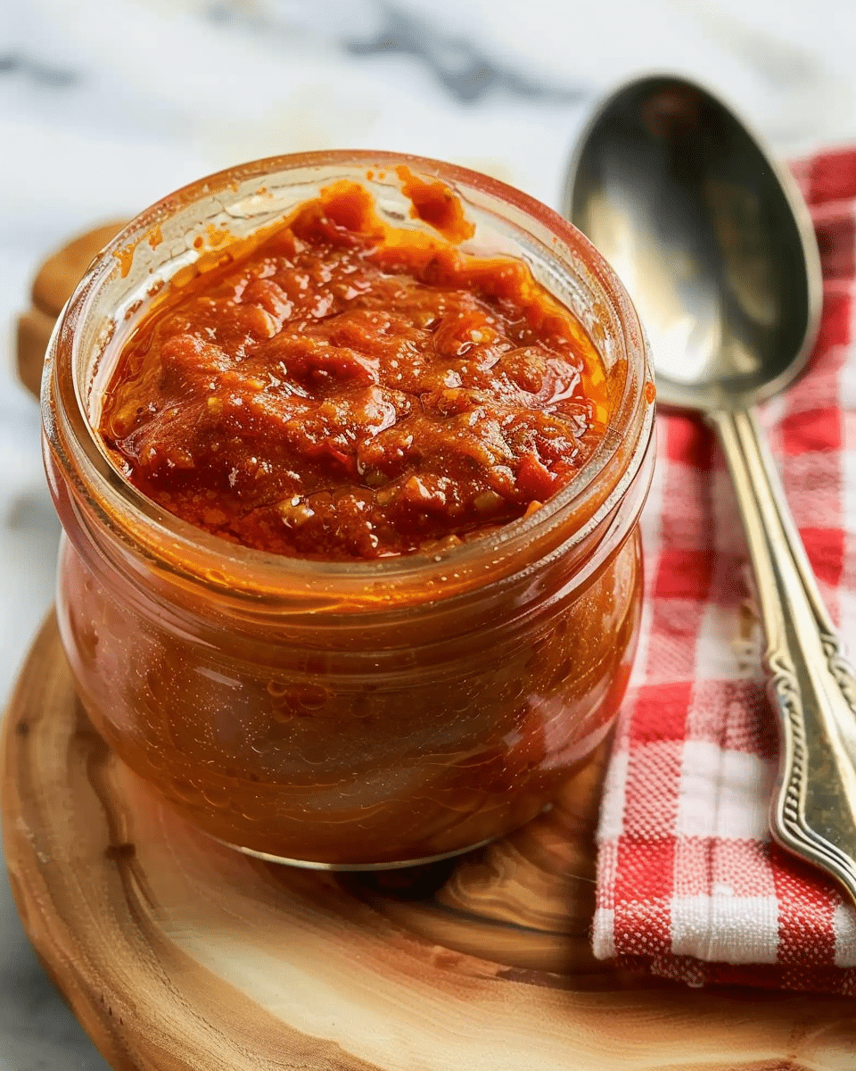 Easy Blender Red Pepper Sauce