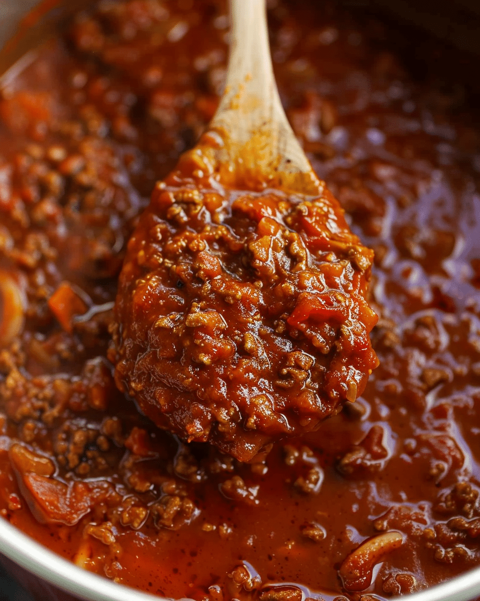 Homemade Spaghetti Sauce