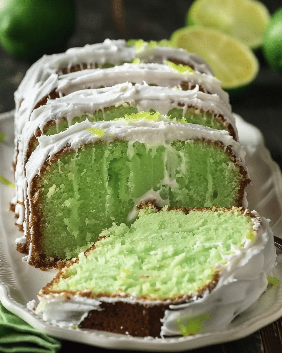 Key Lime Pound Cake