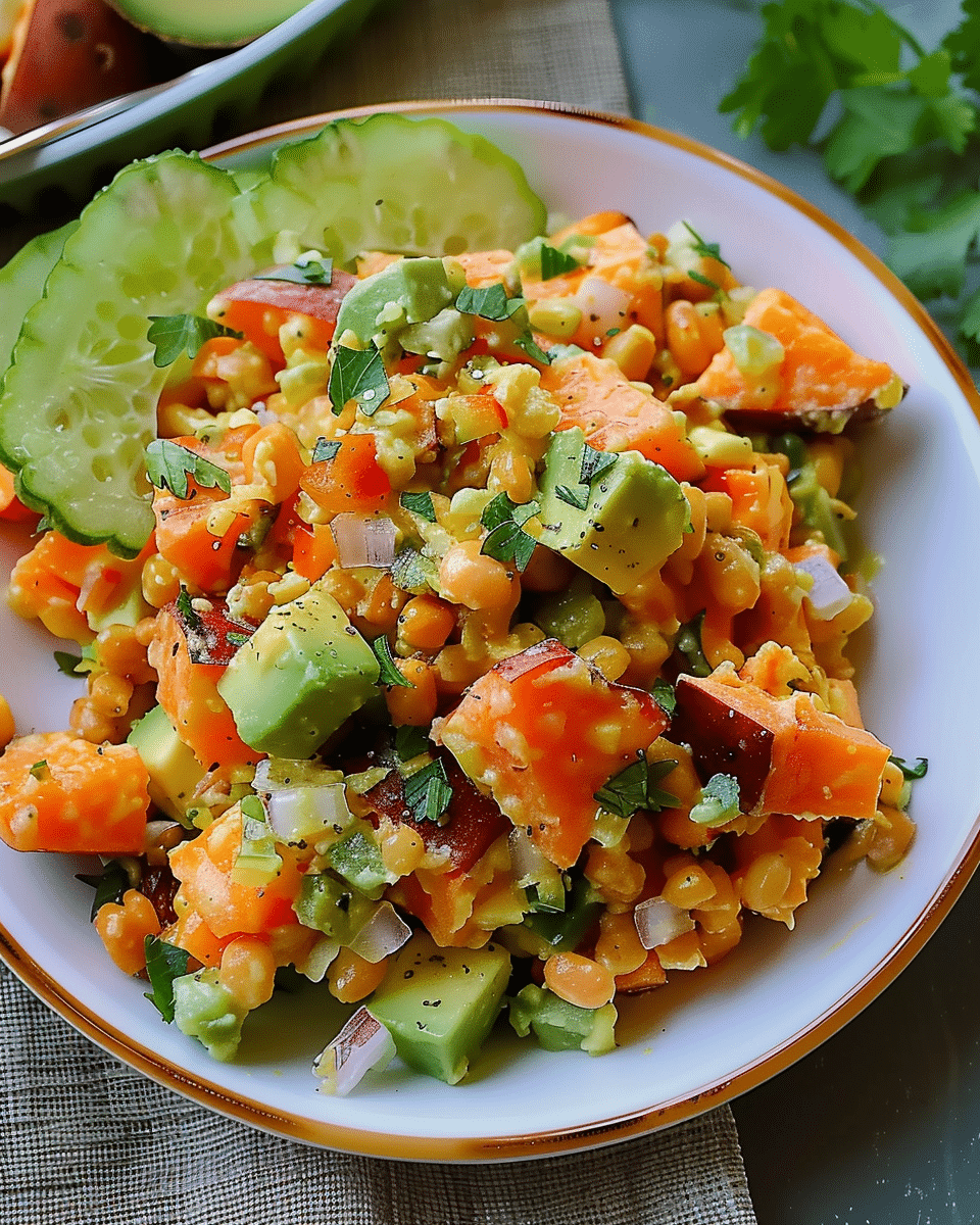 Caribbean Sweet Potato Salad