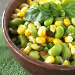 Grilled Corn and Edamame Succotash Salad