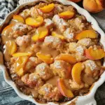 Krispy Kreme Peach Cobbler