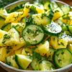 Pineapple Cucumber Salad