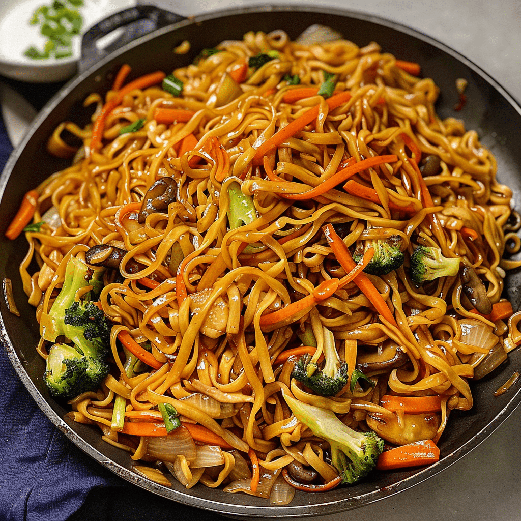 Veggie Lo Mein Recipe