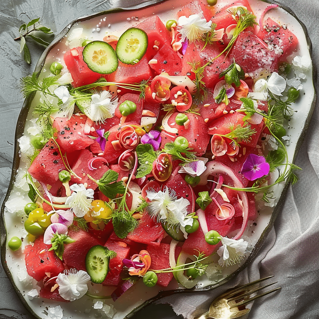 Refreshing Watermelon Salad