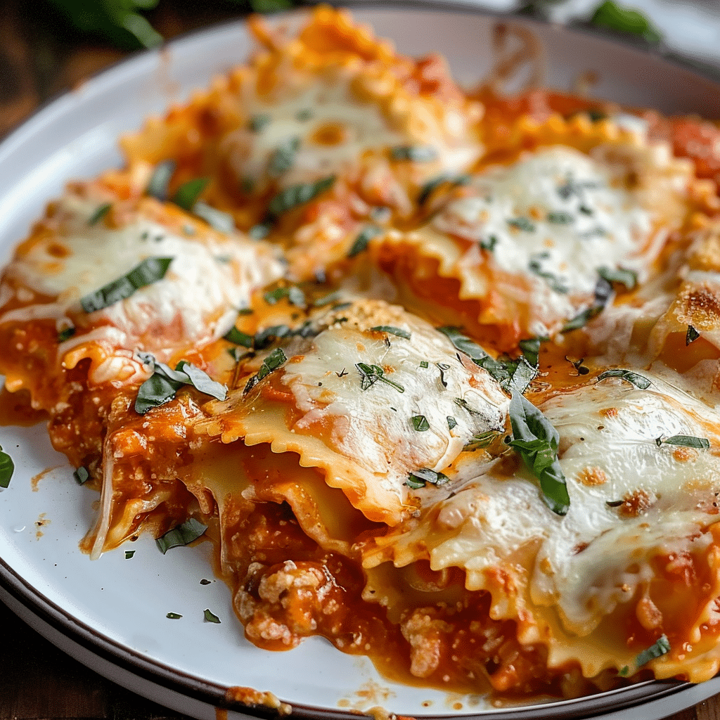 Million Dollar Ravioli Lasagna