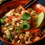 Pad Thai Quinoa Bowl