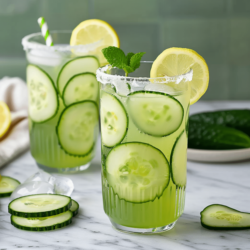 Refreshing Cucumber Lemonade Recipe