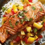 Salmon with Fruit Salsa