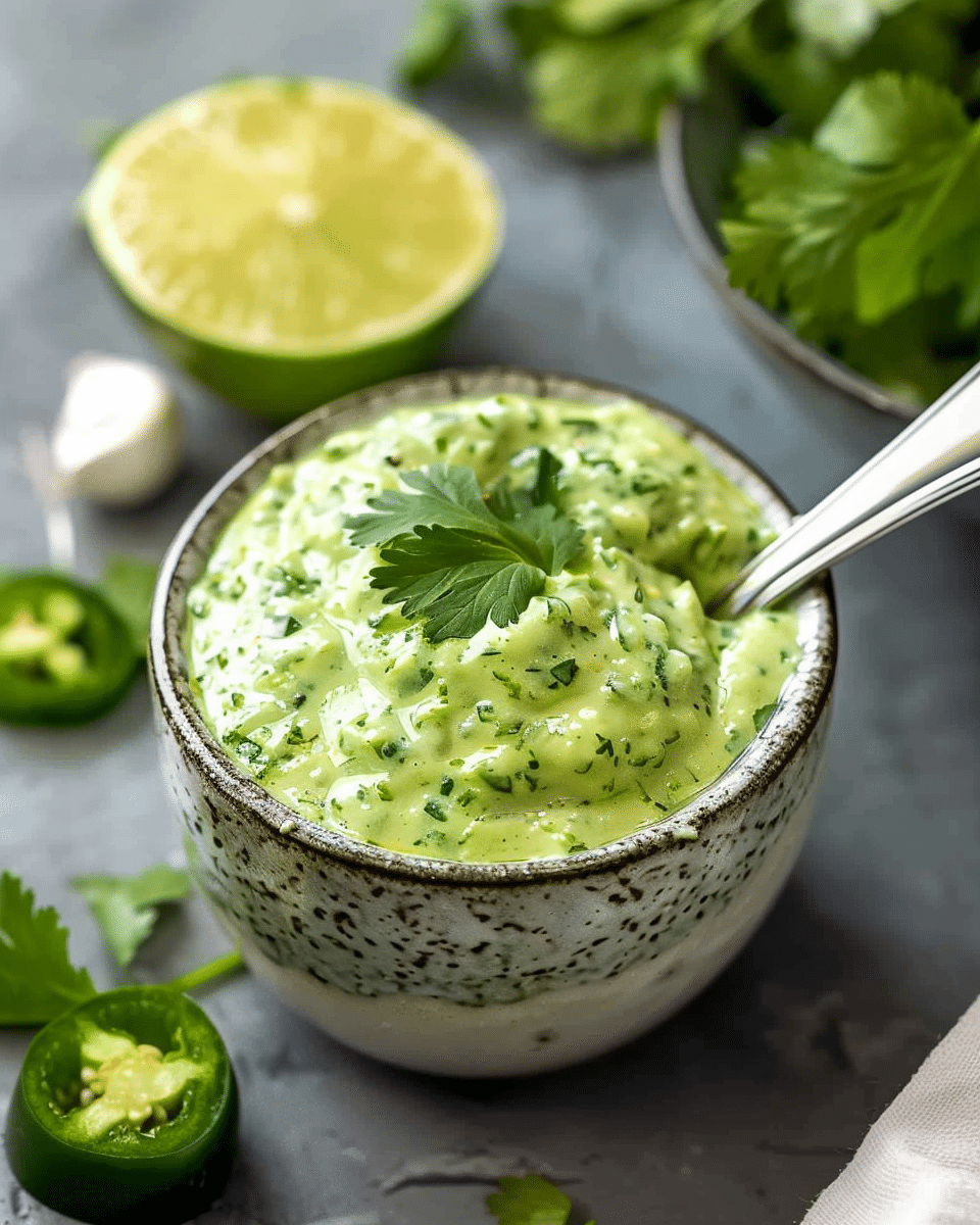 Peruvian Green Sauce