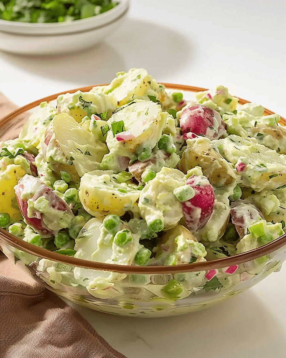 Green Goddess Vegan Potato Salad