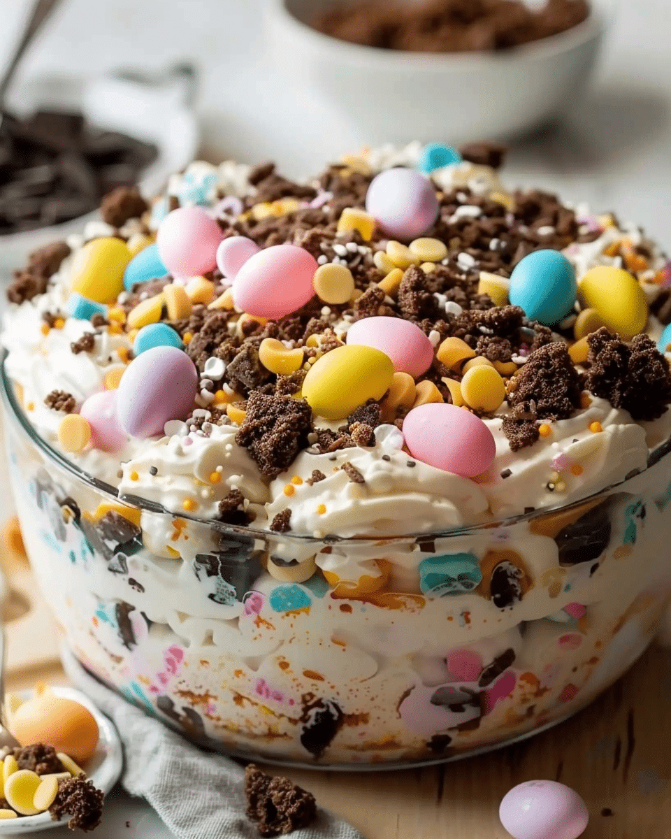 Easter Dirt Cake Casserole