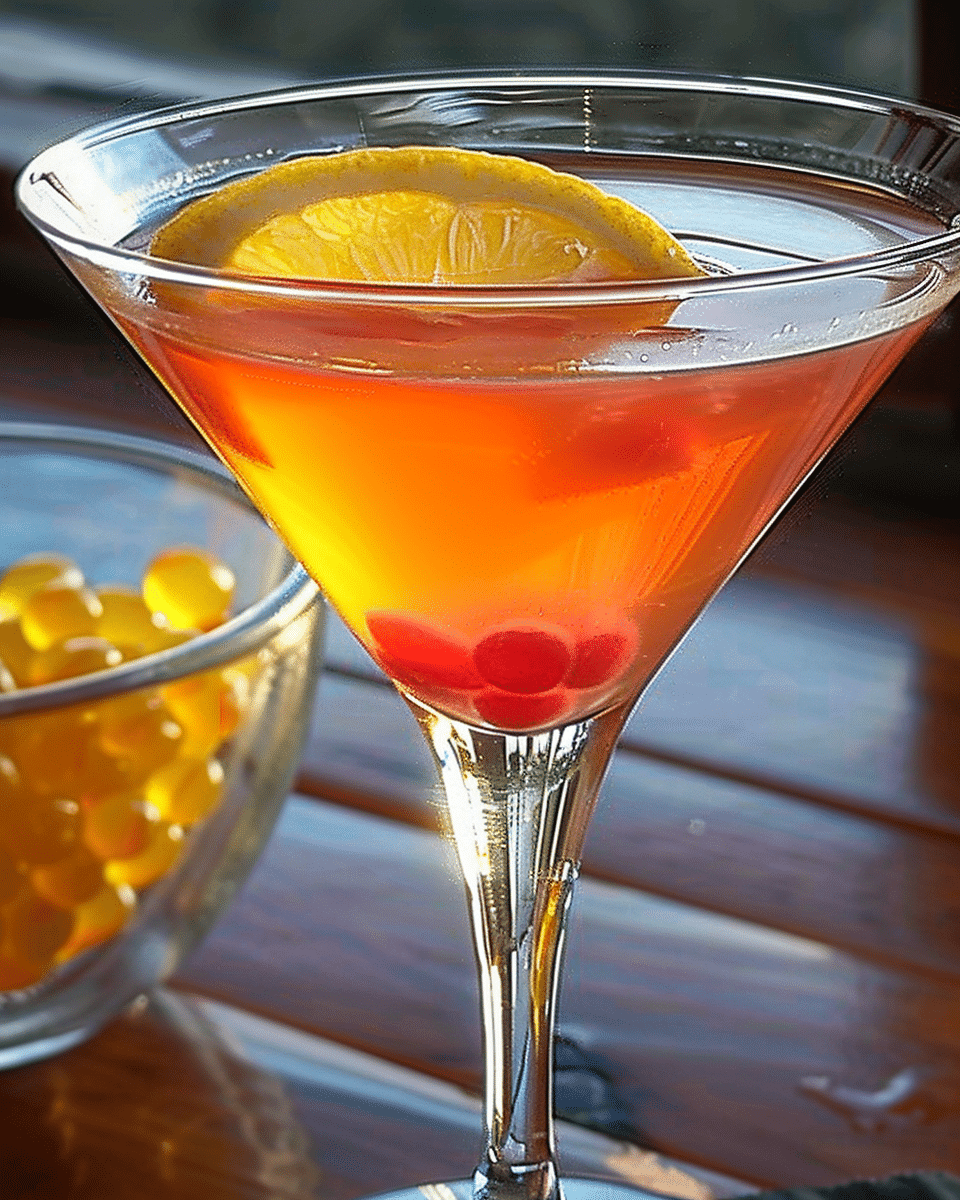 Jelly Bean Martini