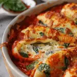 Ricotta Stuffed Shells with Spinach Recipe
