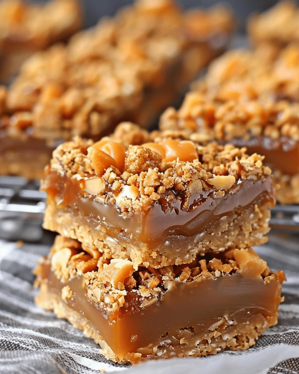 Butterfinger Caramel Crunch Bars