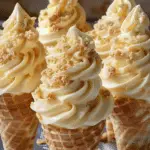 Banana Pudding Cheesecake Cones