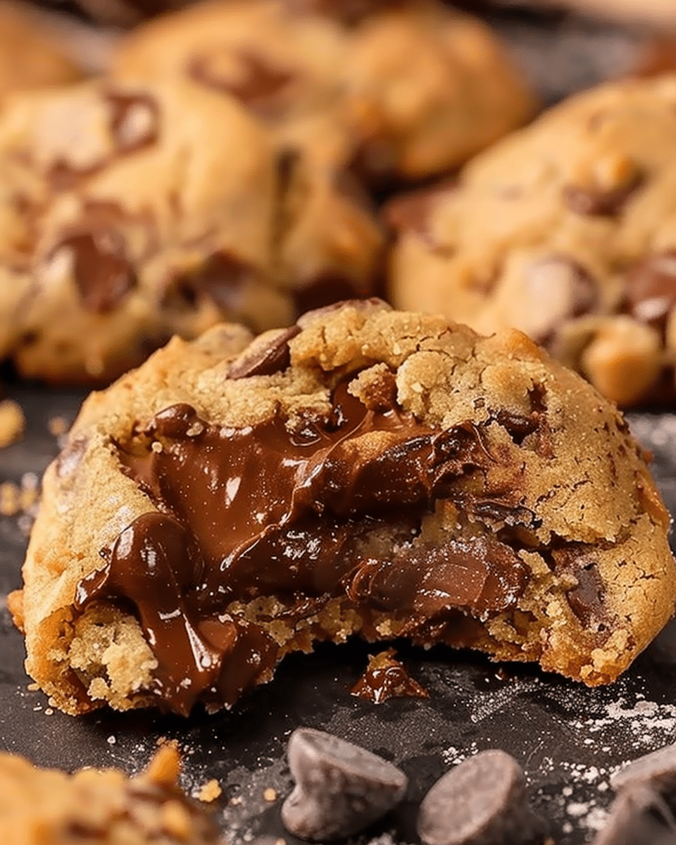 Best Gooey Chocolate Chip Cookies