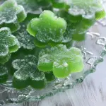 Homemade Shamrock Gum Drops