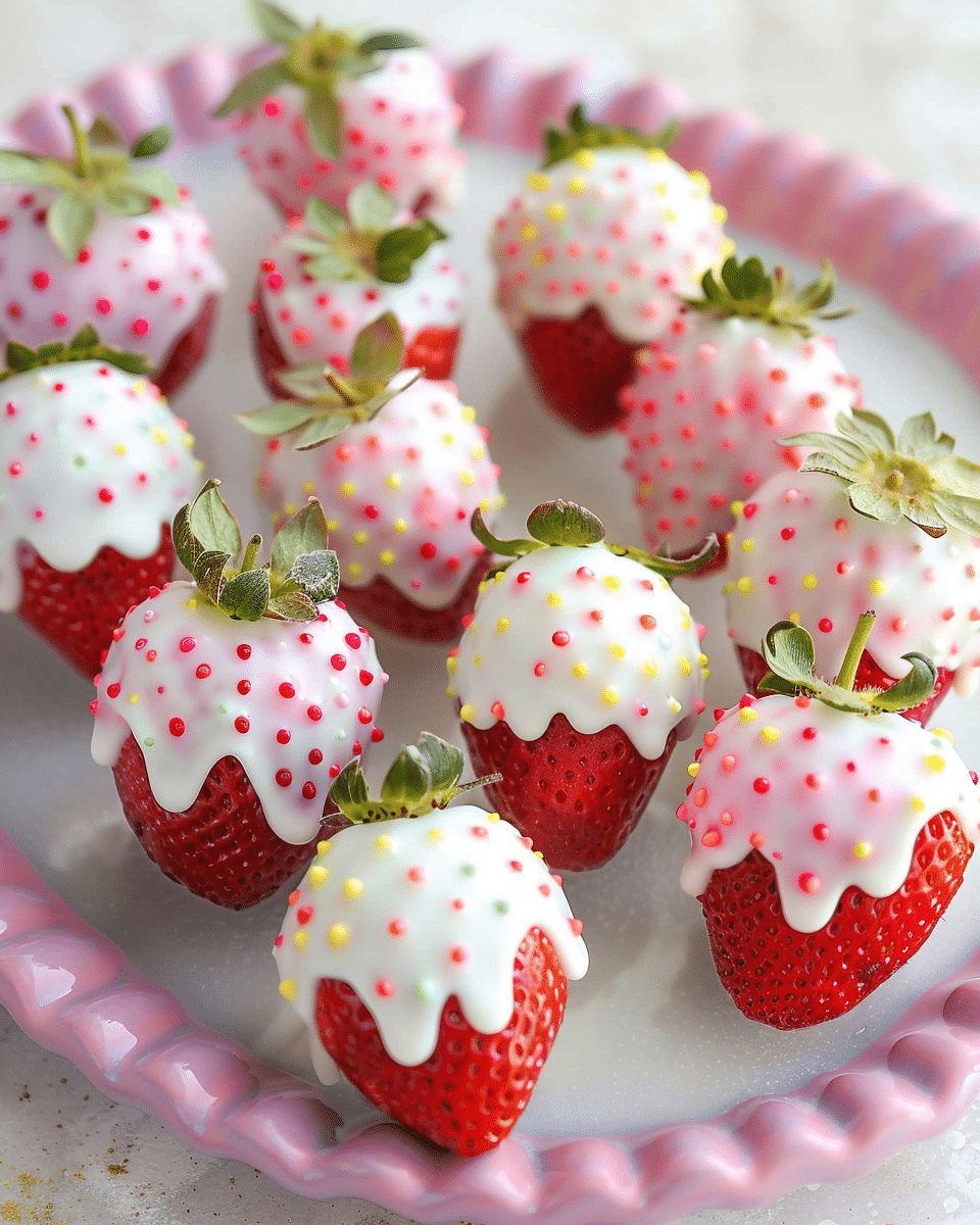 Adorable Easter Strawberries Recipe