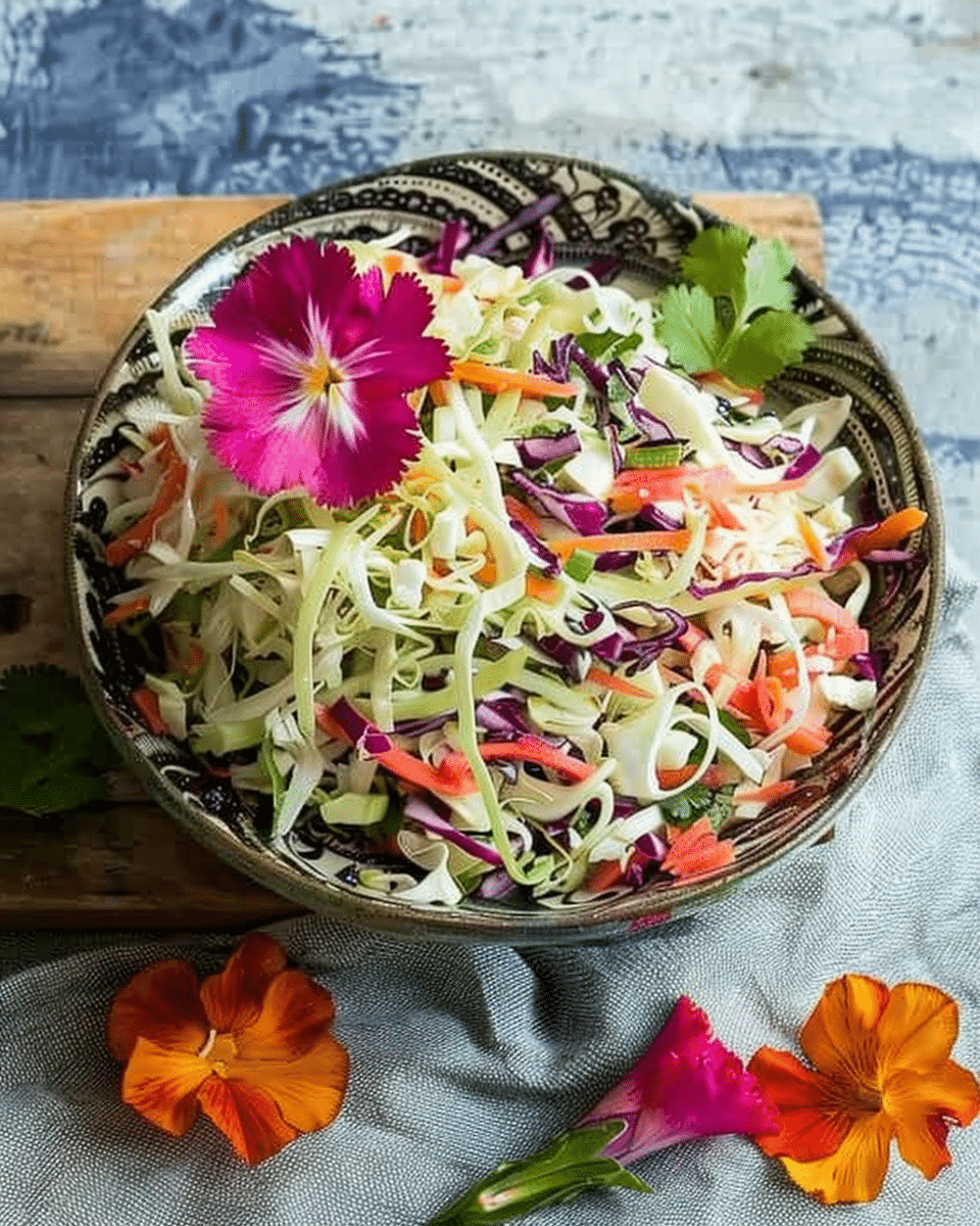 Fresh Mexican Coleslaw Salad Recipe