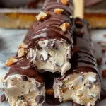 Homemade Chocolate-Covered Ice Cream Bars