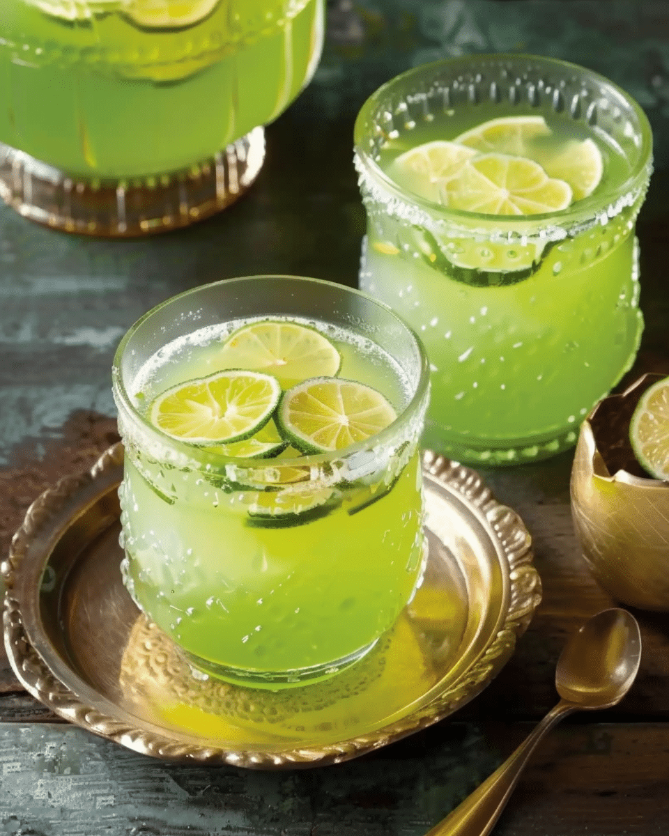 Leprechaun Lime Punch