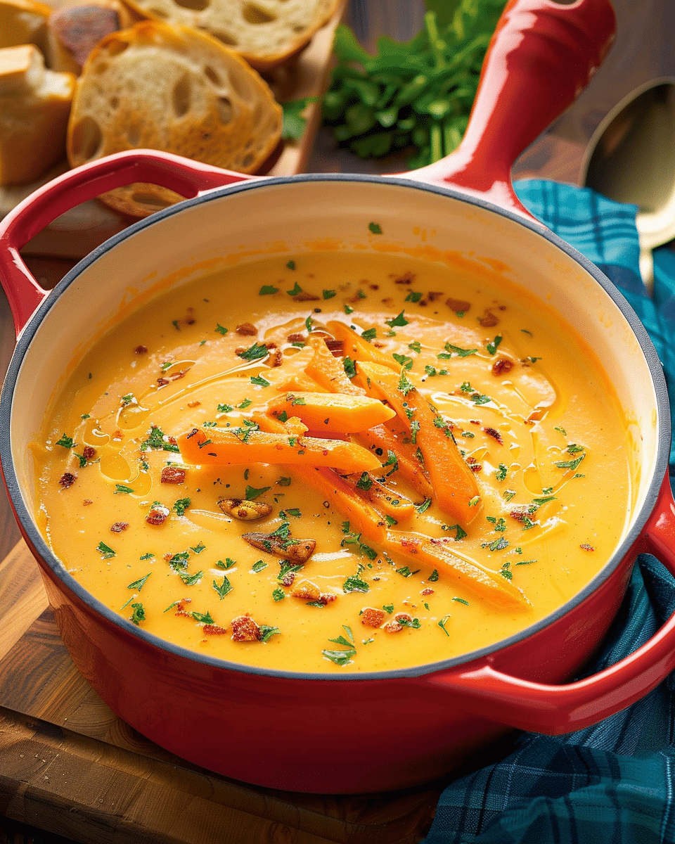 Creamy Carrot Soup Recipe