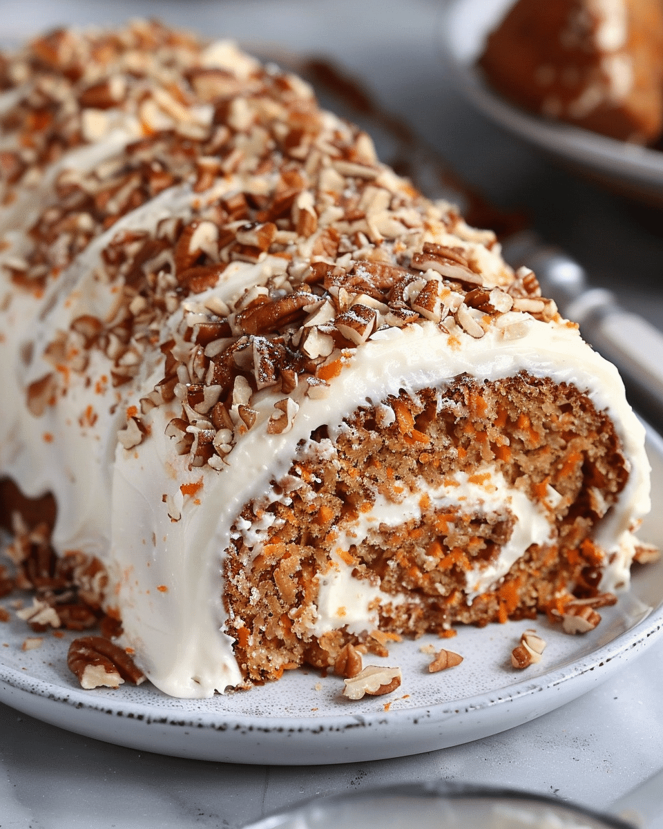 Carrot Cake Roll