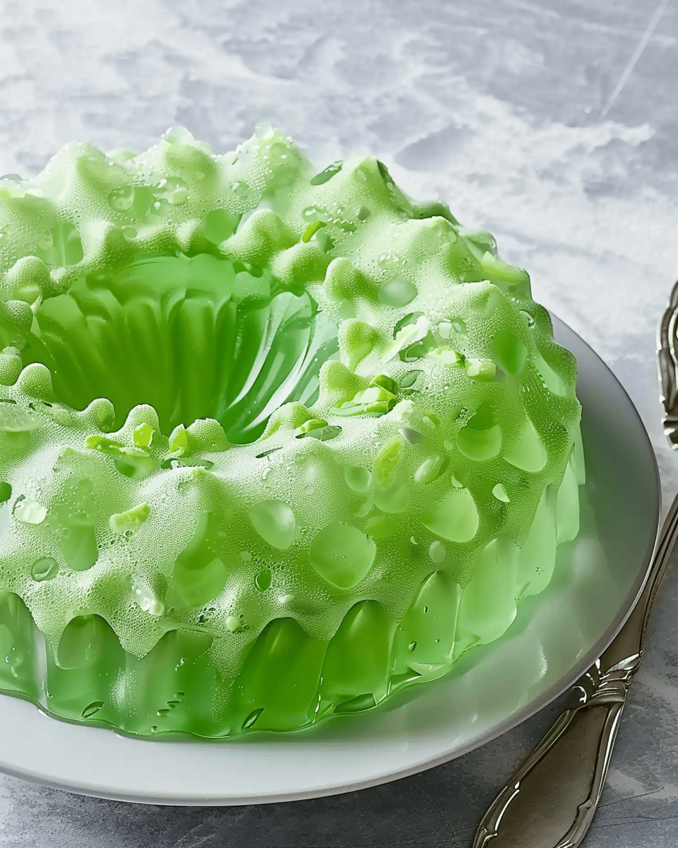 Simple Lime Gelatin Salad