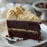 Chocolate Cake with Baileys Buttercream Frosting