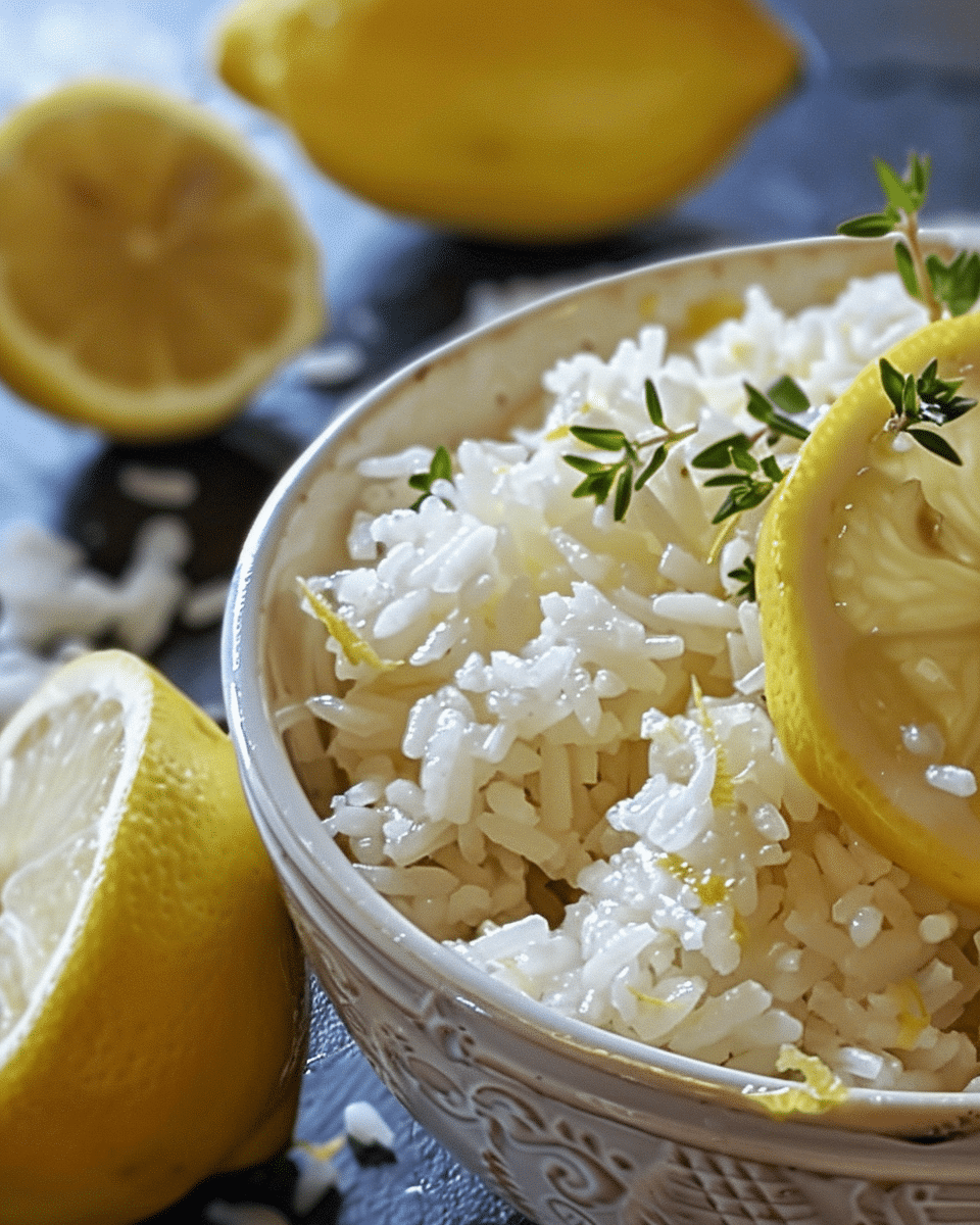 Greek Lemon Rice