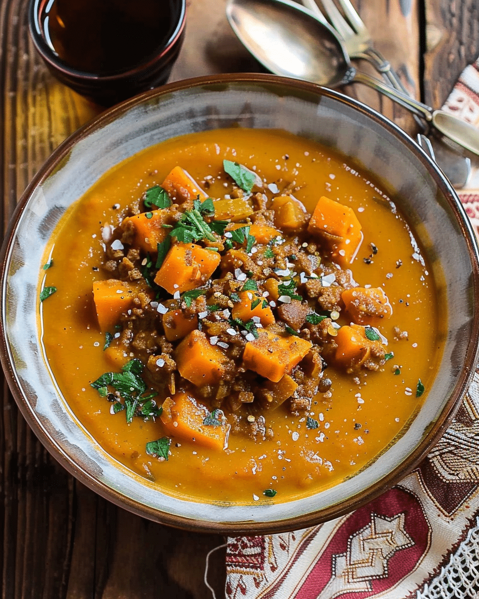 African Sweet Potato Soup