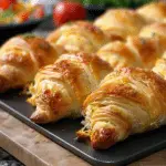 Baked Chicken Stuffed Crescent Rolls