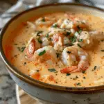 Creamy Crab and Shrimp Seafood Bisque