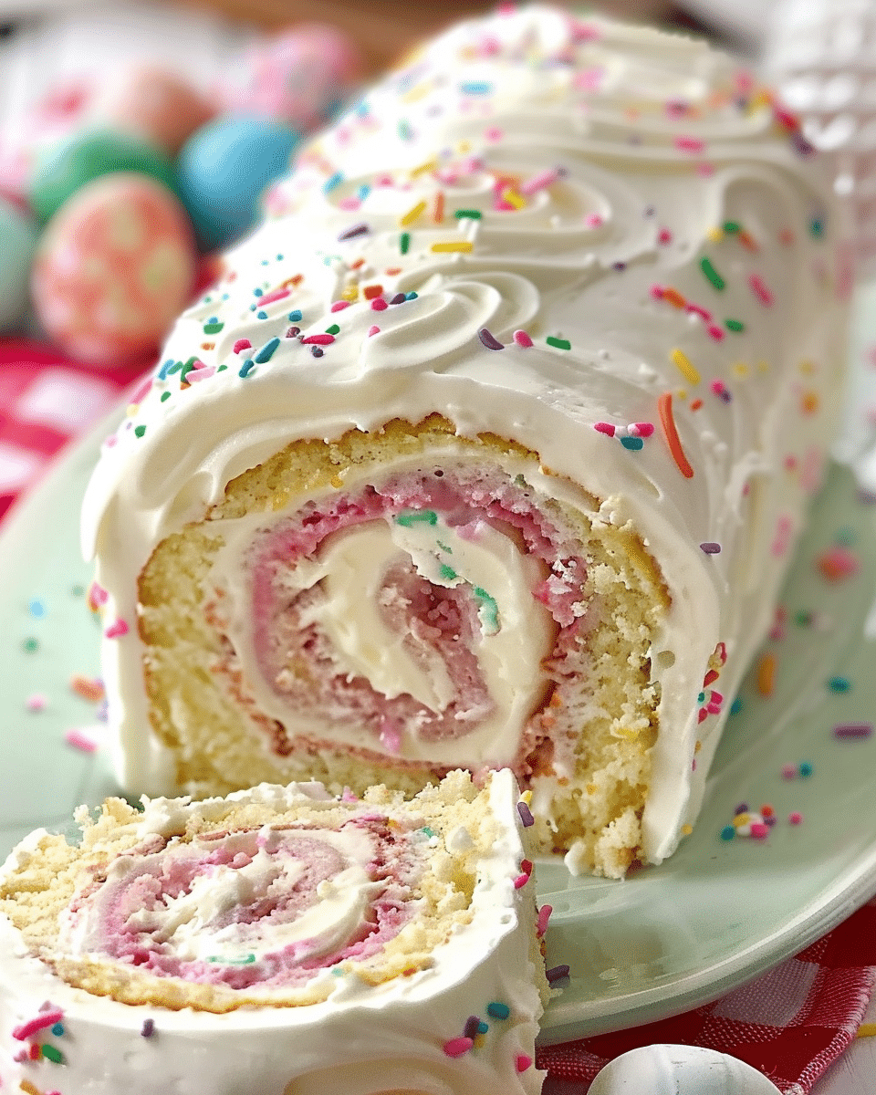 Easter Cake Roll