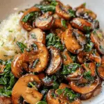 Sautéed Mushrooms with Spinach