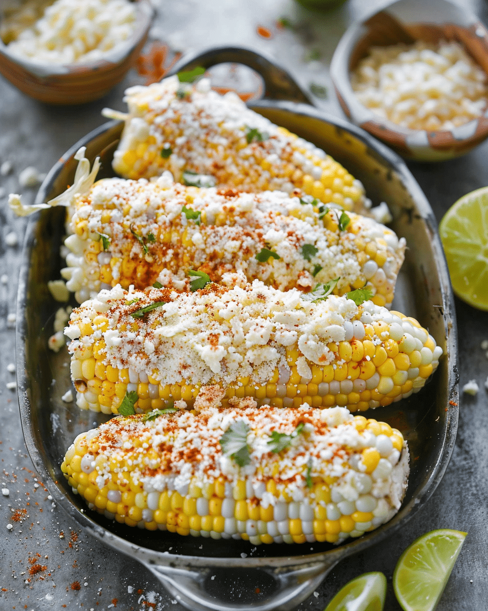 Elote (Mexican Street Corn) Recipe