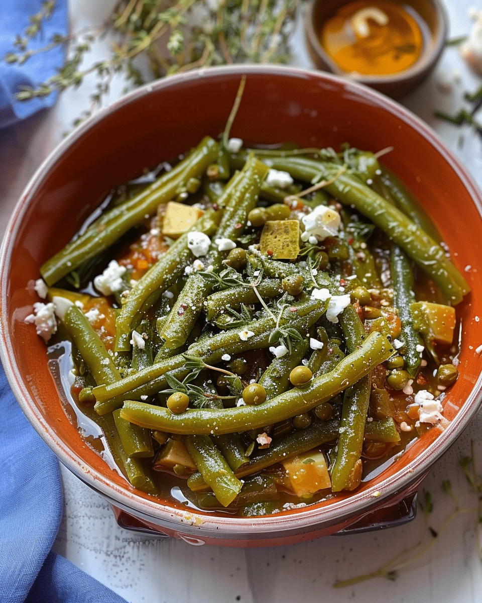 Fasolakia (Greek Green Beans)